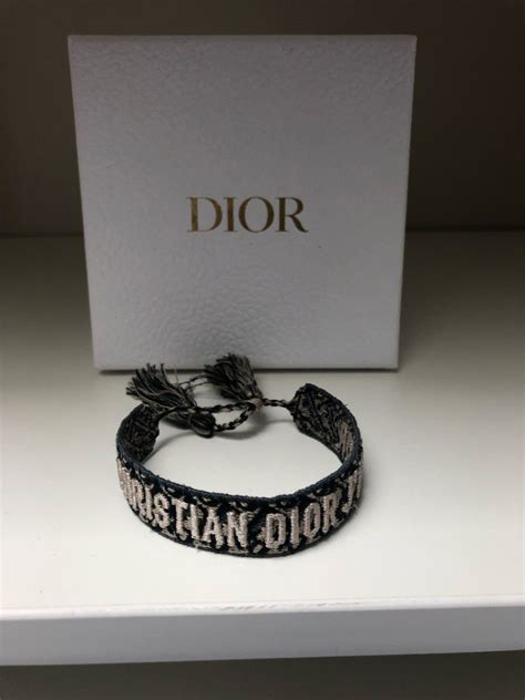 dior bracel|christian dior studded friendship bracelet.